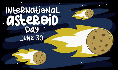 Asteroid Day Vector Art, Icons, and Graphics for Free Download