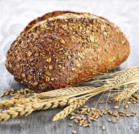 Loaf Of Multigrain Bread — Stock Photo © Elenathewise 4472015