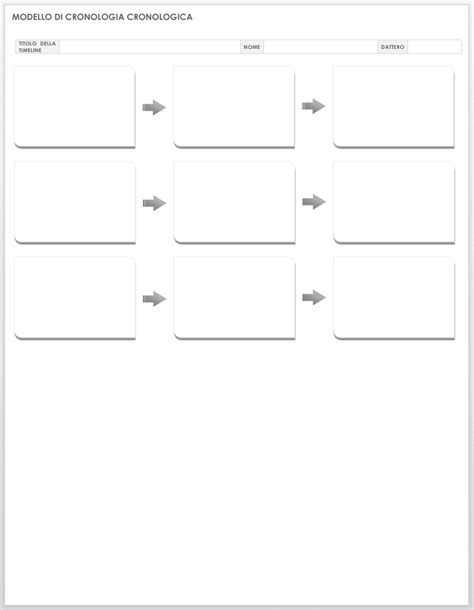 Modelli Gratuiti Di Sequenza Temporale Vuoti Smartsheet