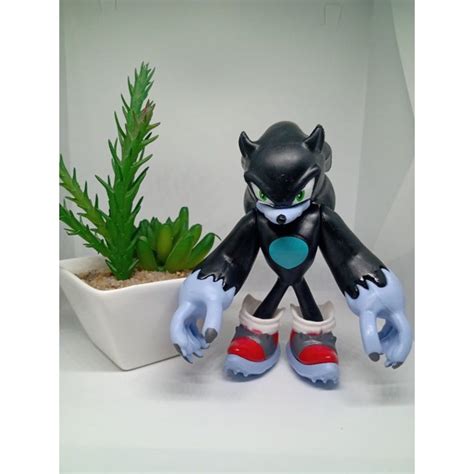 Boneco Sonic Figuras De Brinquedo Raro Sonic Sombra Knuckles Shopee