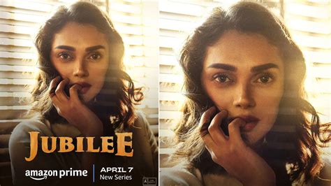 Agency News Aditi Rao Hydari Unveils Her Jubilee First Look Poster