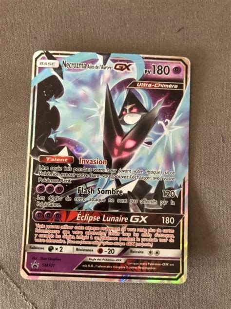 Carte Pokemon Necrozma Ailes De Laurore Gx Sm Eur Picclick Fr