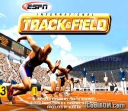 ESPN International Track Field ROM ISO Sony Playstation 2 PS2