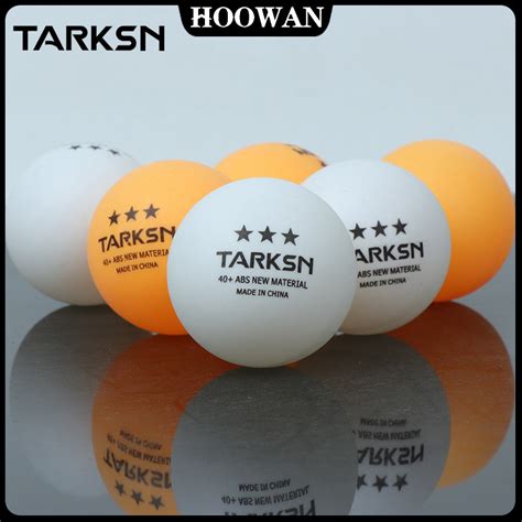 TARKSN 3 Star 40 Ping Pong Balls ABS Material Table Tennis Balls