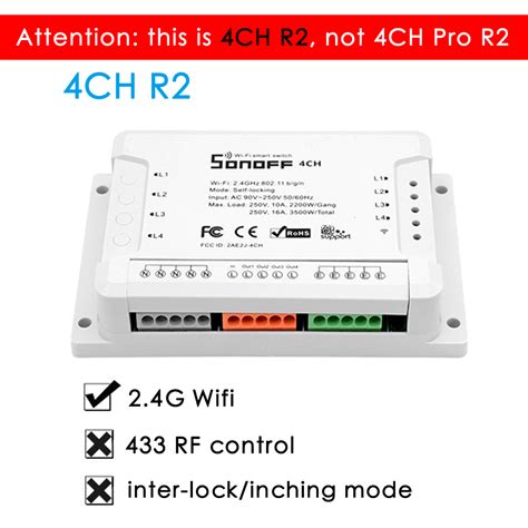 Sonoff Ch Pro R Ch R Smart Wifi Switch Gan Vicedeal