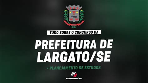 CONCURSO PREFEITURA LAGARTO SE PLANEJAMENTO DE ESTUDOS YouTube