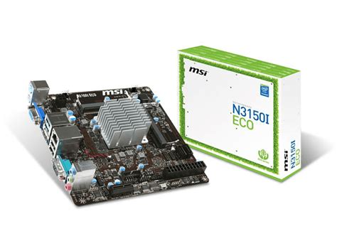 MSI N3150I ECO BGA1170 Mini ITX