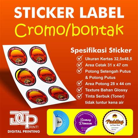 Jual Cetak Stickercetak Stikercetak Stiker Labelcetak Stiker Customcetak Stiker Murahcetak