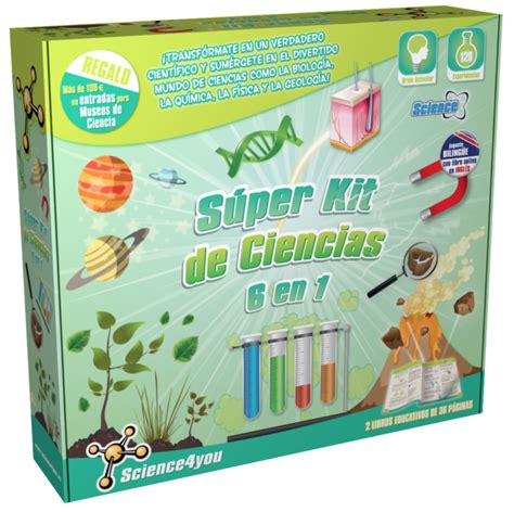 Super Kit De Ciencias En Haciendo Experimentos Con Juegos