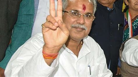 Bhupesh Baghel Newly Elected Chief Minister Of Chhattisgarh Waived