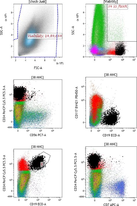 Illustration Of Aml Mrd Clone Of Showing Aberrant Expression Of