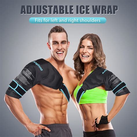 Maginno Shoulder Ice Packs Reusable Heat Cold Therapy For Shoulder