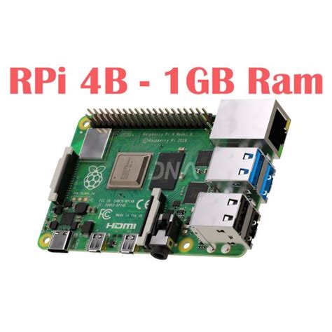 Purchase Online Raspberry Pi 4B With 1 GB RAM At Low Cost From DNA