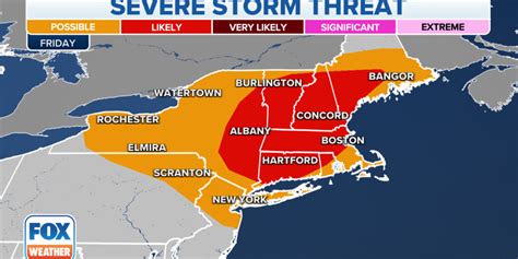 Severe Thunderstorm Watch issued as Northeast braces for risk of ...