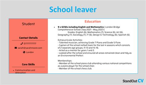 How To Add GCSEs To Your CV 9 Examples