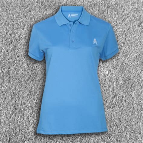 Royal And Awesome Womens Polo Shirt Blue At