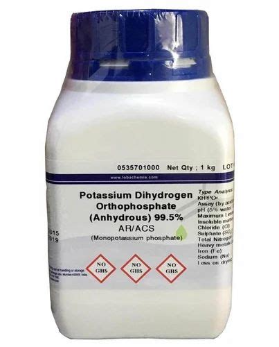 Analytical Grade Potassium Dihydrogen Orthophosphate At Best Price In