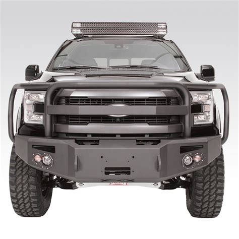 Fab Fours Ford F 150 2009 Premium Full Width Front Winch HD Bumper