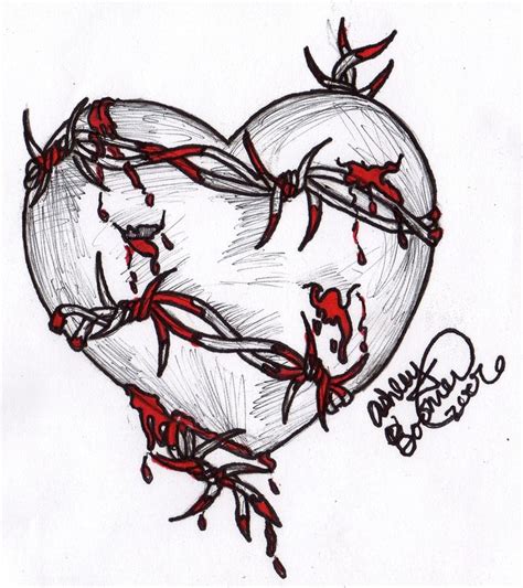 Heart And Rose Drawings In Pencil | Free download on ClipArtMag