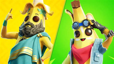 Tous Les Skins Fortnite Peely Et Comment Les Obtenir