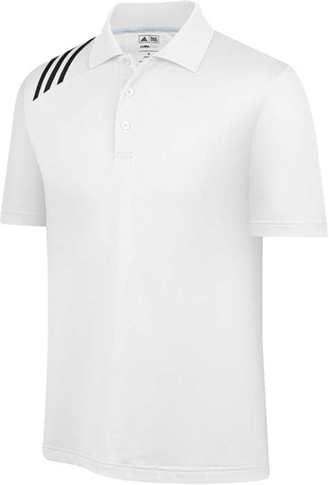 Adidas Golf Mens Adidas Climacool Golf Shirt White Small