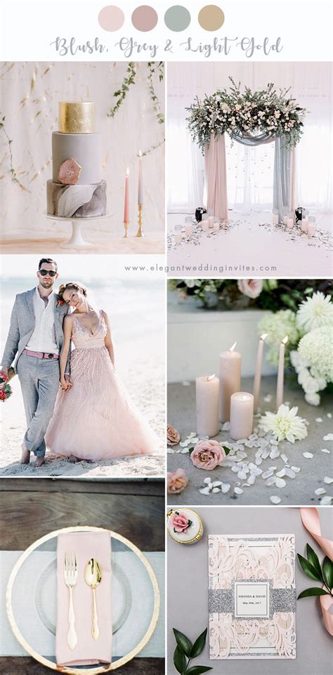 7 Stunning Wedding Color Palettes with Blush Pink ...