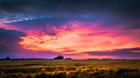 Free Images Cloud Natural Landscape Afterglow Nature Horizon