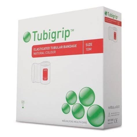 Tubigrip Elastic Support Wrap Size F Tubular Bandage M Box Natural