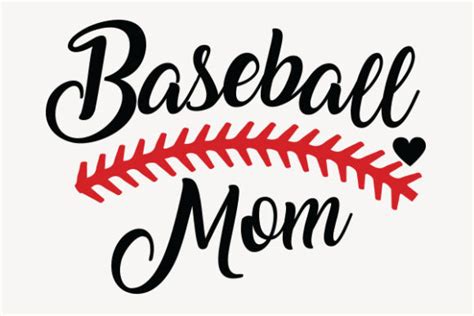 Baseball Mom Design Graphic By Roxysvg26 · Creative Fabrica