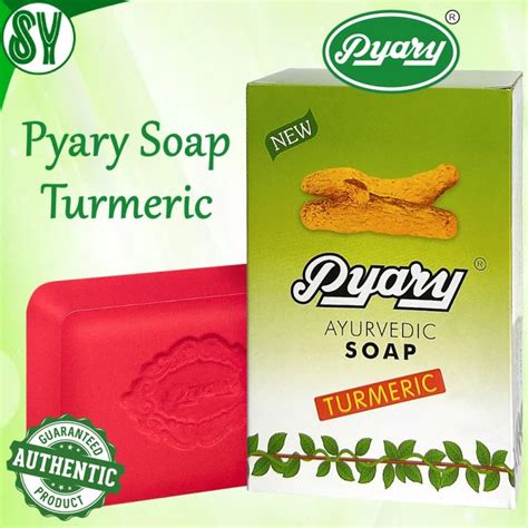 Pyary Ayurvedic Turmeric Soap Original 75gm Lazada Ph