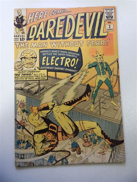 Daredevil Nd App Of Daredevil Electro Gd Vg Condition