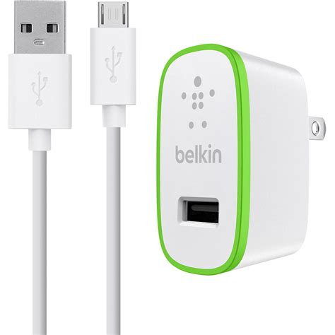 Belkin Charger Kit With Micro Usb To Usb Cable F M Tt Wht W