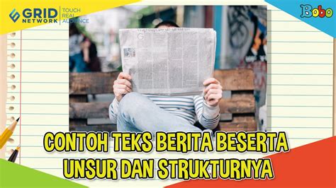 Fakta Menarik Contoh Teks Berita Beserta Unsur Dan Strukturnya Youtube