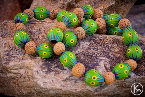 Gumnut And Quondong Necklace By Ninuku Artists From Apy Lands South