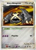 Pokémon Shiny Metagross 1 1 - Earth Power - My Pokemon Card