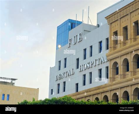 Cairo Egypt March 29 2024 Dental Hospital Of Future University In