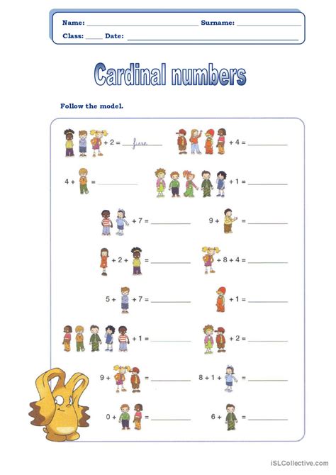 Cardinal Numbers English Esl Worksheets Pdf And Doc