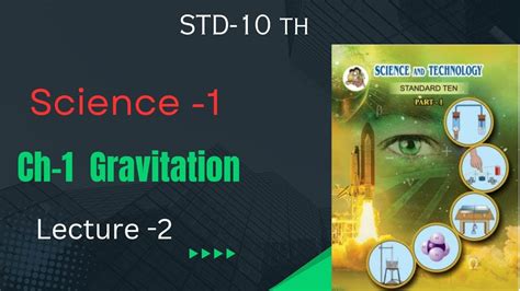 STD 10th Science 1 Chp1 Gravitation Lecture 2 YouTube