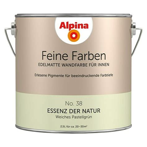 Alpina Wandfarbe Feine Farben L Essenz Der Natur No