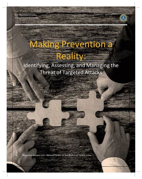 Making Prevention A Reality Identifying Assessing And Managing The