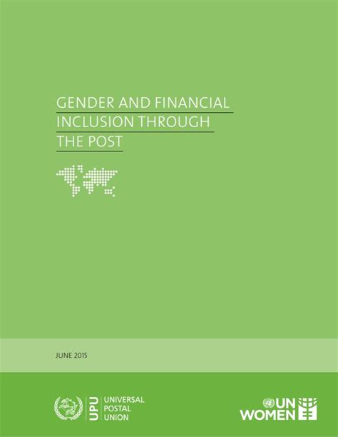 Gender And Financial Inclusion Through The Post