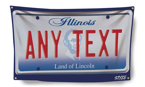 Illinois Custom Plate – Styze