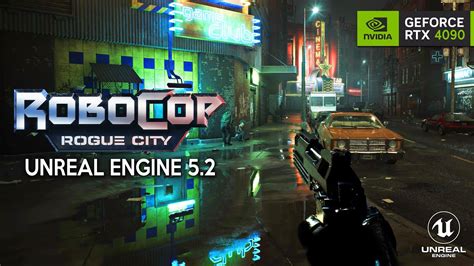 ROBOCOP ROGUE CITY New Gameplay In Unreal Engine 5 2 INSANE NEXT GEN