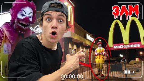 GECE 3 te SAKIN MCDONALDS A GİTMEYİN Ronald Mcdonald Gördük YouTube