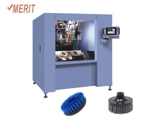 5 Axis 2 Drilling And 1 Tufting Disc Brush Making Machine MTD40 Brush