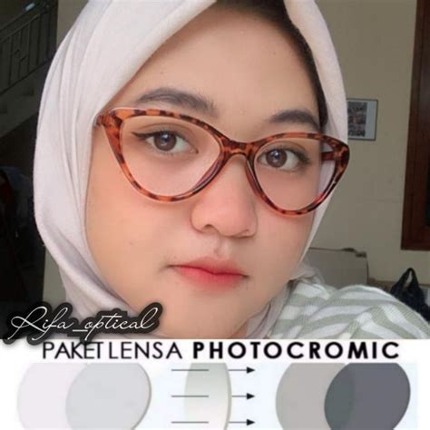 Jual Kacamata Cat Eye 2383 Bisa Ganti Lensa Plus Minus Cylinder Jenis