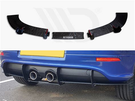 VW Golf V R32 Rear Diffuser Maxton Design UK