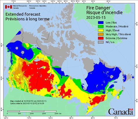 Canada Fire Danger map animation (04-25 to 05-08) : r/alberta