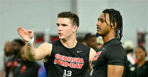 Is Georgia Qb Stetson Bennett On The Atlanta Falcons 2023 Nfl Draft Radar