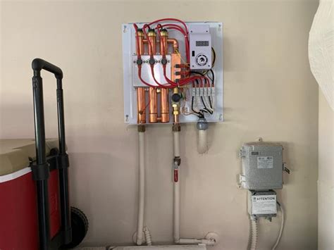 Tankless Electric Water Heater Diagram